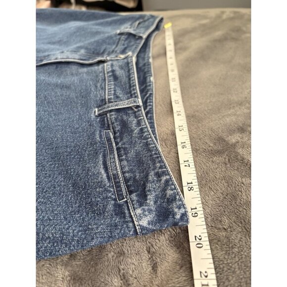 Lauren Ralph Lauren Women's Denim Straight Leg Jeans 18W Blue Med Wash - Picture 7 of 9